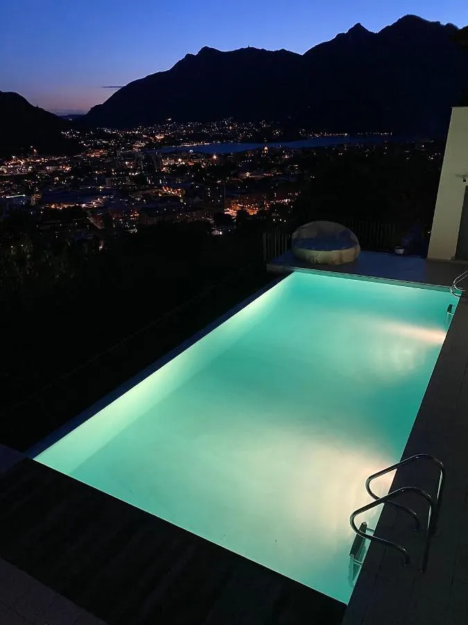 Panoramic Relax Luxury Villa Martina Lake Como Lecco Guest house